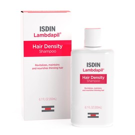 ISDIN ISDIN Lambdapil hair volumizing Shampoo: Hair density shampoo for thinning hair 6.7FL OZ (200ml).