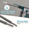 4Pcs SDS Plus Rotary Hammer Chisel Set - 10 lnch