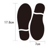 15 Pairs Social Distance Stickers for Floor Stickers Footprints Footprints