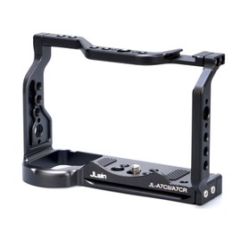 FOTGA Camera Cage for Sony Alpha A7CR (ILCE-7CR) and A7CII (ILCE-7CM2) Camera, with Cold Shoe & 1/4"-20 Screw & 3/8"-16 Localization Hole for Arri Grip, Quick Release Plate for Arca-Swiss