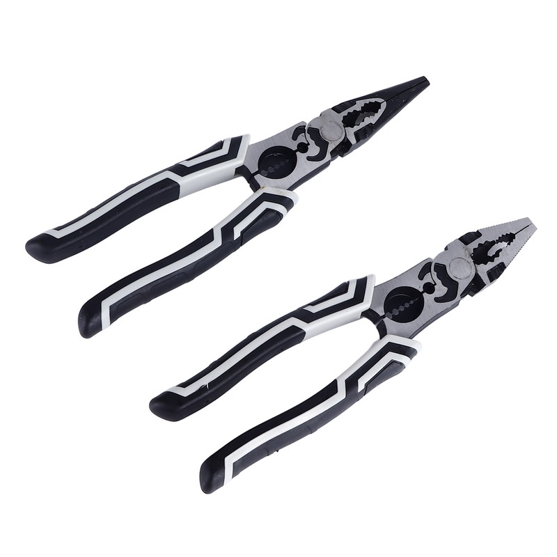 Wire Cutter Needle Nose Pliers Set 9in Multifunctional Labor Saving