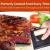Versatile, Safe-Touch 8x4in Cast Iron Grill Weight 2pk. Perfect Meat