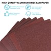 1/4 Sheet Sandpaper 5.5" x 4.5" Hook and Loop Sanding