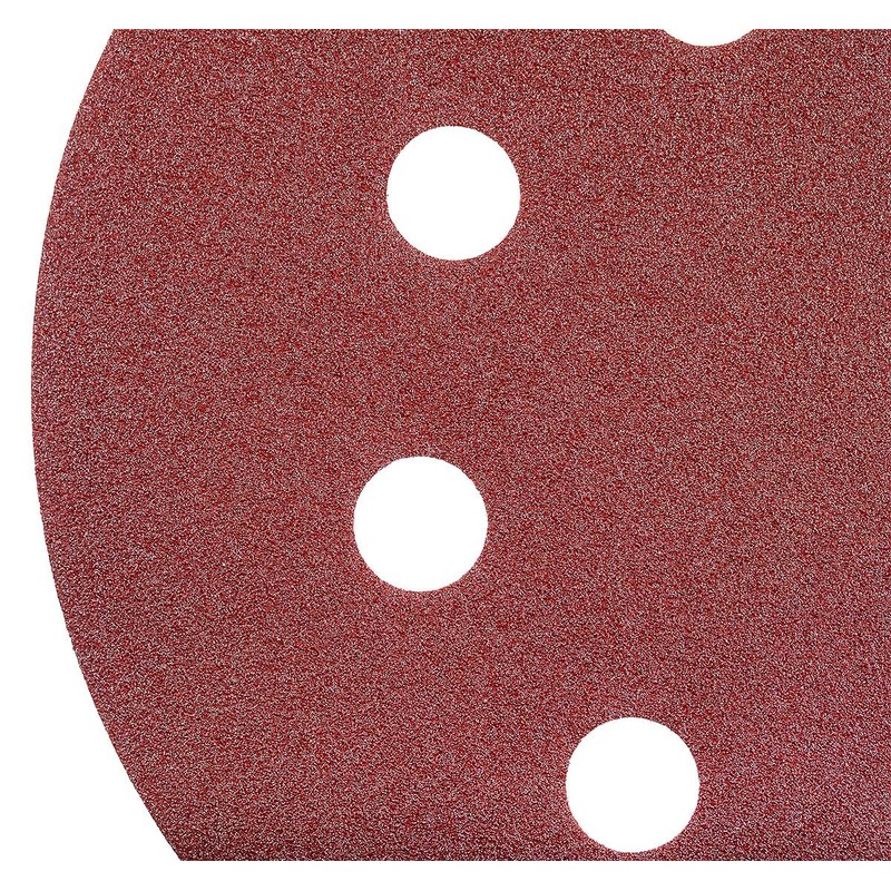 YoiYee 180 Grit Sanding Discs Pads, 8 Holes, 125mm/5-inch Hook