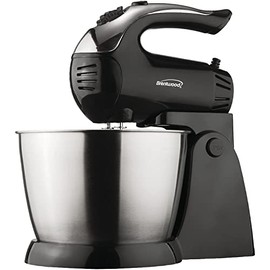 Brentwood SM-1153 Stand Mixer,5-Speed + Turbo,Black