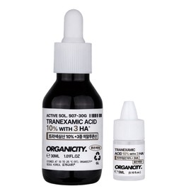 OGC Tranexamic Acid 10% with Hyaluronic Acid 3 Melanin Spot Whitening Ampoule (Low Viscosity), 1 piece, 30ml, 10% Tranexamic Acid / OGC 트라넥삼산 10% 위드 히알루론산3 멜라닌 기미 미백 앰플 (저점도), 1개, 30ml, 10% 트라넥삼산