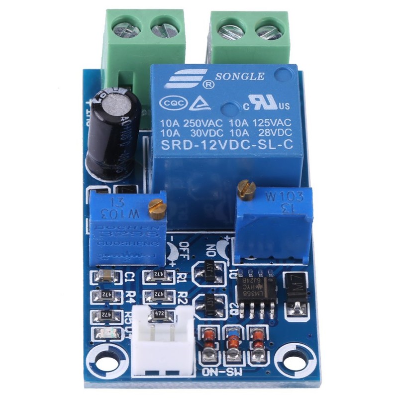 Undervoltage Board, 12V Battery Low Voltage Cut Off Automatic Switch