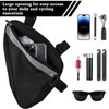 Lunaanda Bicycle Bag Frame, Waterproof Bicycle Triangle Bag with Reflective