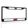 Metal Insert License Plate Frame Rush Weatherproof Car Accessories Black