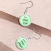 Funny Earrings In One Ear and Out the Other Earrings
