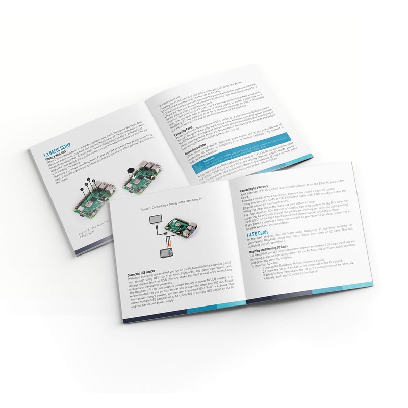 Vilros Basic Starter Kit for Raspberry Pi 4 with Fan