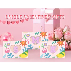 COSHAYSOO Pink Belt Bag Small Waist Fanny Pack Crossbody Purse with Initial Letter Patch for Teen Girl Women, Nylon Cross Body Travel Chest Pouch Trendy Practical Christmas Gift (J)