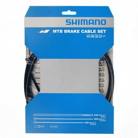 シマノ(SHIMANO) リペアパーツ ブレーキケーブルセット ステンレス MTB ブラック Y80098021
