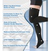 Thigh High Compression Stockings for Men & Women, Pair, Open
