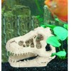 XIZHI Aquarium Decorated Skeleton Hole Resin Artificial Dinosaur Skeleton Ornament