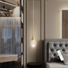 cenzoz Modern Pendant Lights for Kitchen Island LED Dimmable Crystal