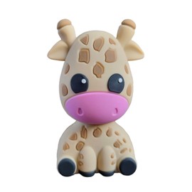 Ulticool - USB C Stick - Giraffe 64 GB - Pretty Sweet Cute USB - Memory Stick Data Storage - Memory Flash Pen Drive - Memory Stick - Unique Original Design - USB C Stick - Beige Pink