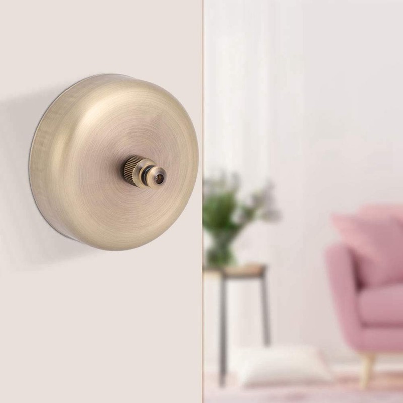 Retractable Clothes Line 9.2 FT Adjustable Brass Laundry Line Wall