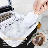 Igloo Premium Self-Cleaning Countertop Ice Maker Machine, Handled Portable Ice