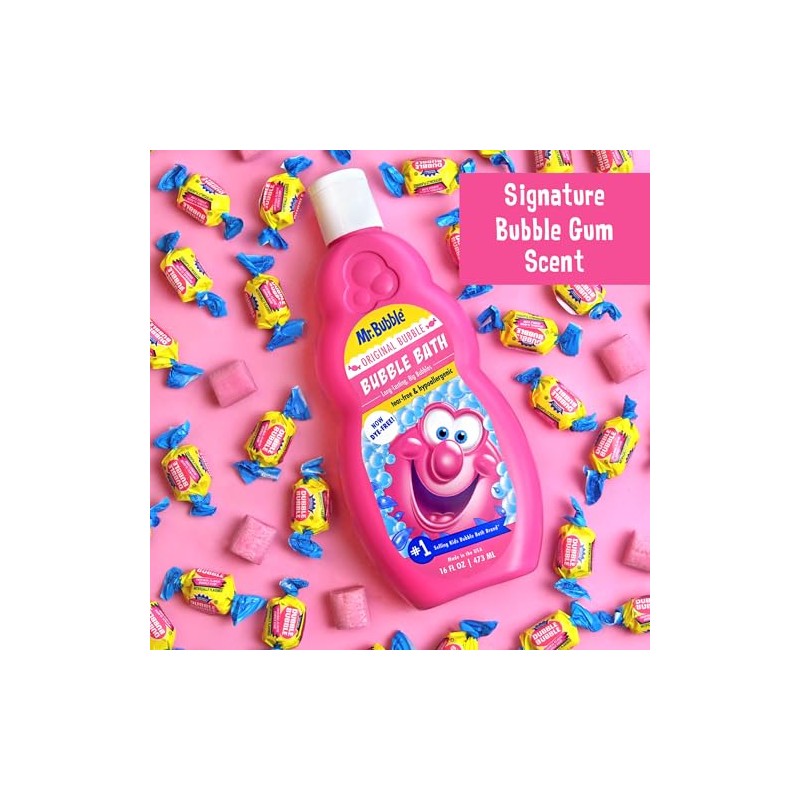 Mr. Bubble Original Bubble Bath 16 Ounce Pack of 2