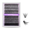 Anyfairy Lash Clusters Wispy Eyelash Clusters 280pcs 10-18mm Cluster Eyelash