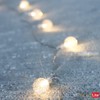 myCozyLite LED String Lights Plug in, Globe String Lights Indoor