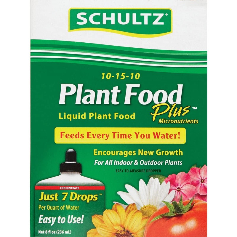 Schultz SPF45170 Purpose Liquid Plant Food 10-15-10, 8 oz. Universal