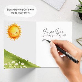 Baptism Card Religious/First Communion Confirmation/Baby Shower Christening/Bible Quote Prayer/Catholic Christian Wedding Greeting Card (The Lord Bless You and Keep You...)