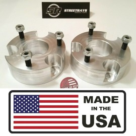 StreetRays Billet 2.5" Front Leveling Spacer Lift Kit for 06-10 Dodge Dakota 4WD
