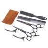 Barber Scissors Set Professional Kit Hair Styling Shearing Tool with