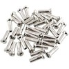 SENQI Bicycle Stainless Steel Spokes 80mm-297mm with Copper Cap 36pcs(282mm/Silver)