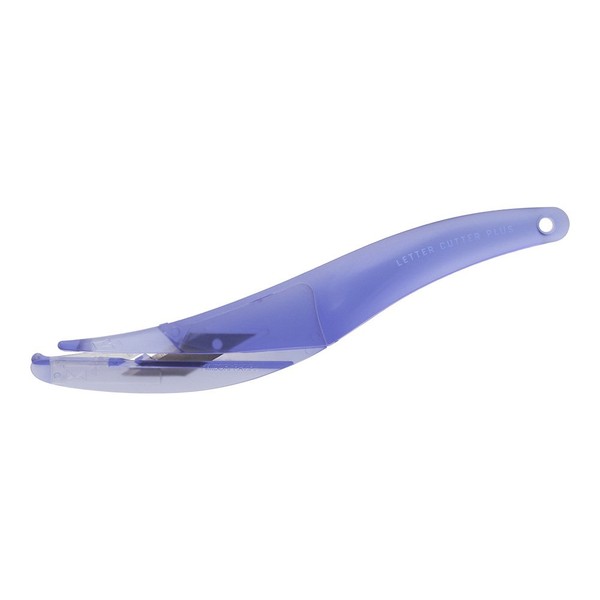 Midori Letter Opener and Cutter Plus, Blue (49852006)