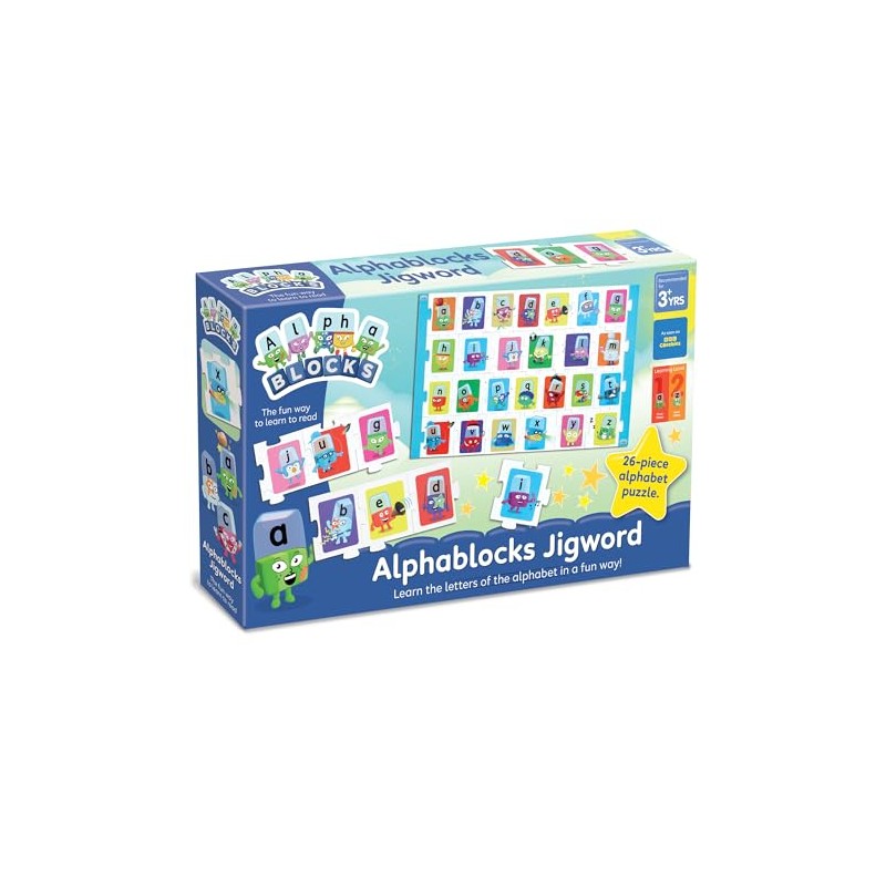 ALPHABLOCKS - AN26 - Jigword, Rainbow Multicolor