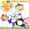 Joyesplay Easter Egg Decoration Set, Easter Eggs for Painting with