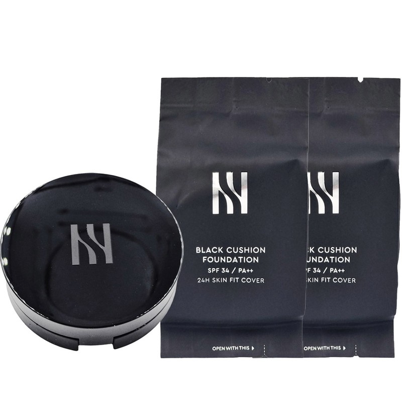 Hera Black Cushion 21N1 1 main product + 2 refills