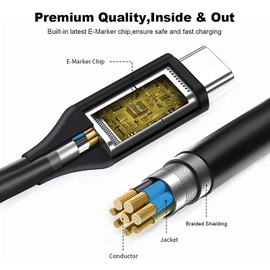 Galaxy Bang AC Adapter Charger for Lenovo ThinkPad T15 20S6000YUS, 20S6000XUS