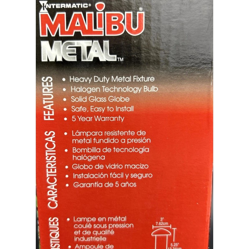 MALIBU 10W Low Voltage 12V Garden Landscape Path MUSHROOM Light