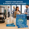 250pcs Lyons Individual Decaffeinated Instant Coffee Sachets - 1.5g Decaf