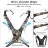 Binocular Harness Chest Pack: Waterproof Bino Case with Rangefinder Pocket
