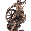 Taranis Celtic God of Thunder - with Lightning and Wagon