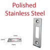 Polished Stainless Steel Face Plates for Doors Tubular and Mortice