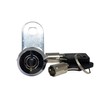 Admiral Locks Tubular Cam Lock, Keyed Alike Removable Key RV