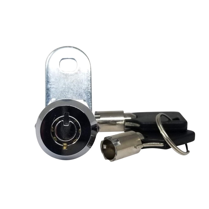 Admiral Locks Tubular Cam Lock, Keyed Alike Removable Key RV