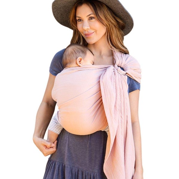 Moby Ring Sling Wrap Carrier | Hands-Free, Versatile Support Wrap
