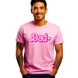 Pink Birthday Girl Matching Family Shirts Dad Birthday Tee - Each Saying Sold Individually Pink Shirt Adult Small