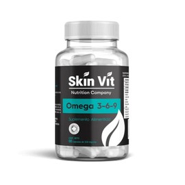 Omega 3 6 9 | Súper Premium 550 mg | 100% Orgánico | Skin Vit Nutrition Company Omega 3-6-9