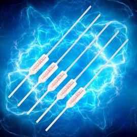 10-Piece Thermal Fuse, Metal Shell Thermal Fuse 250VAC 10A Fire Protection Fuse for Protection Circuit Thermal Distribution Fuse [121℃]