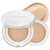 The Saem Skin Perfection Glutathione Toning Cushion 12g + Refill 12g Set, 21C Petal Beige, 1 Piece / 더샘 스킨 퍼펙션 글루타치온 토닝 쿠션 12g + 리필 12g 세트, 21C 페탈 베이지, 1개