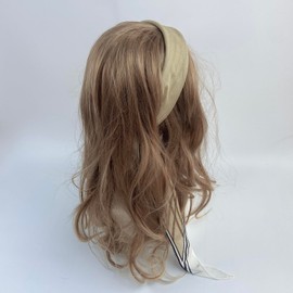 CAKAWIND Women's Lightweight Fashion Silk Feeling Scarf for Head Wrap, Long Neck Scarves Shawl for Hair,Swimsuit Cover-Ups, Vacation (khaki)