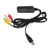 RCA to HD Multimedia Interface Converter Support 1080P USB Power